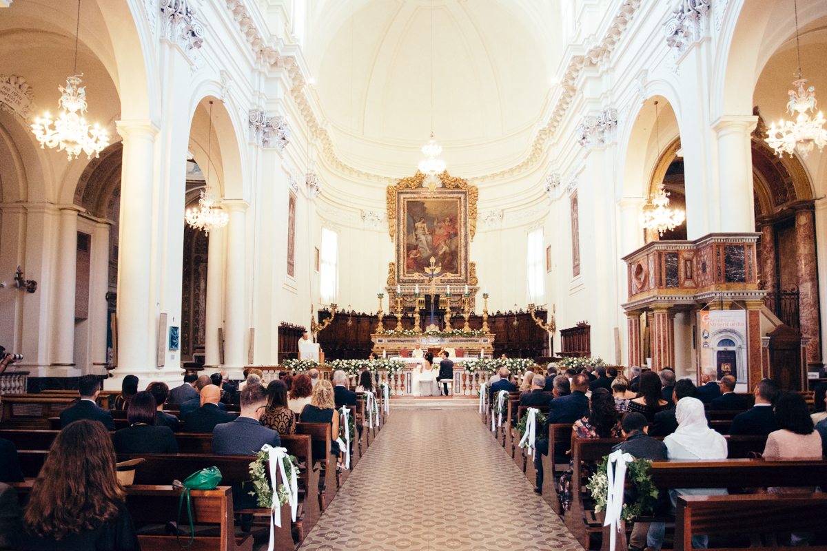 italian church wedding
