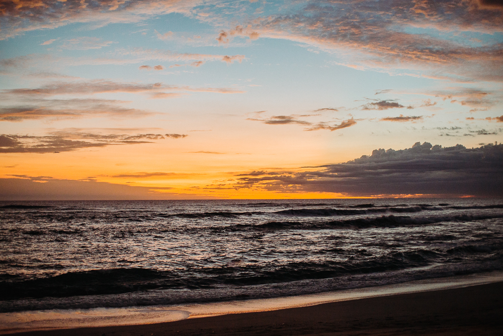 sunset santa teresa costa rica