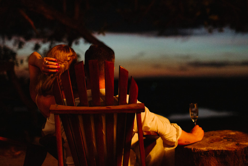 just married in costa rica