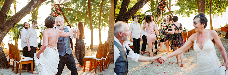 santa teresa beach wedding