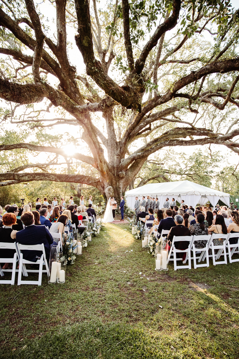 New Orleans wedding ceremony