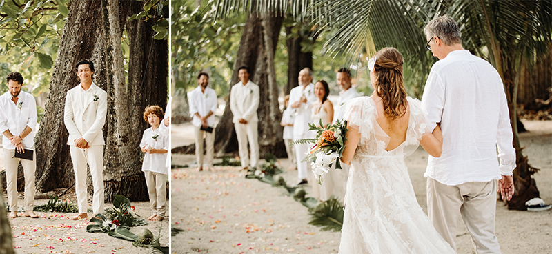 beach wedding santa teresa