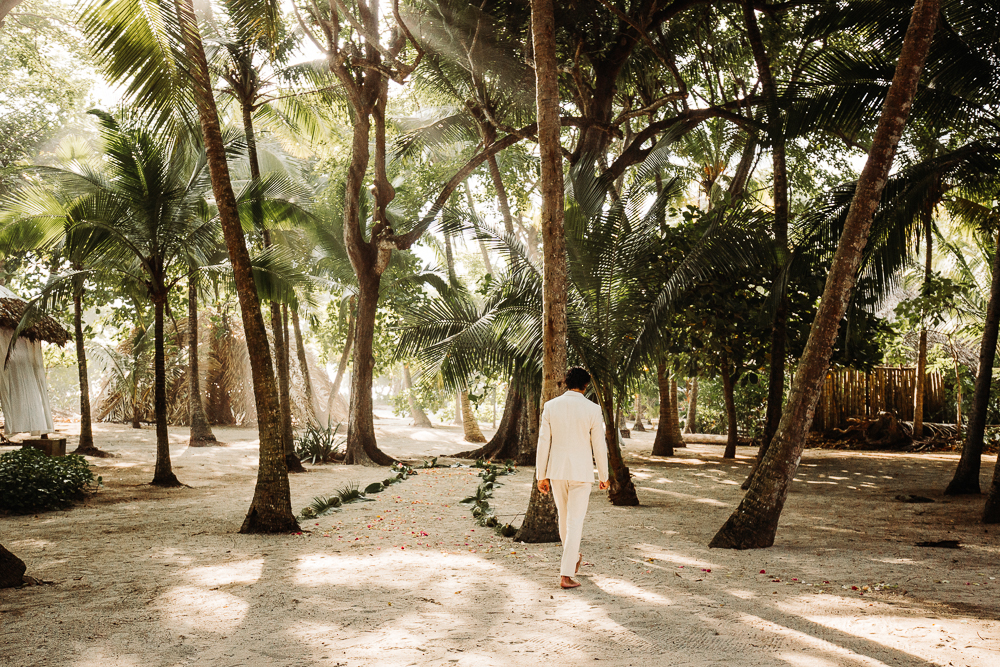 beach wedding santa teresa