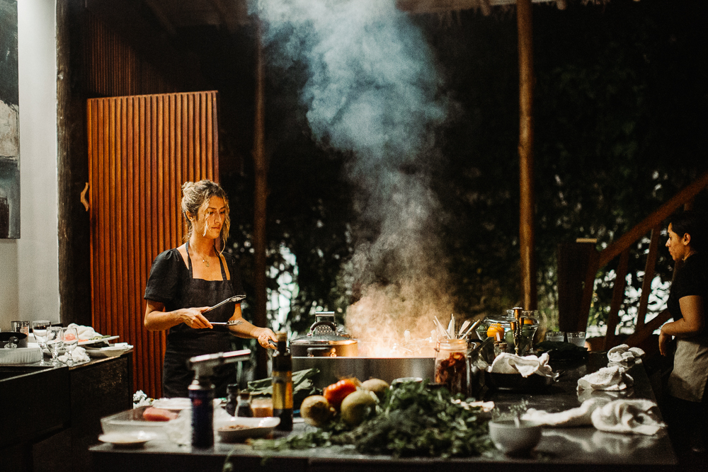 costa rican wedding chef