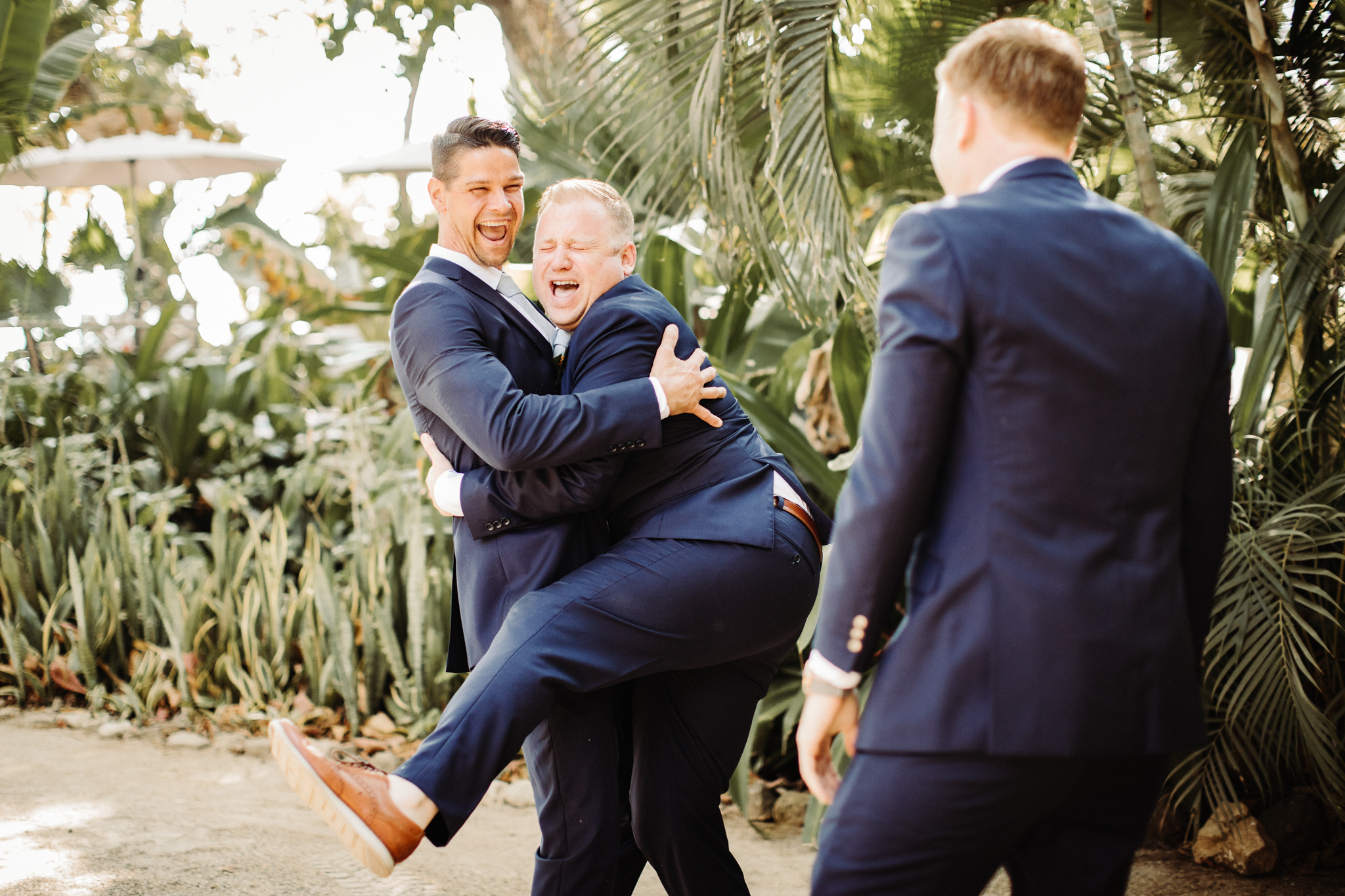 groom first look