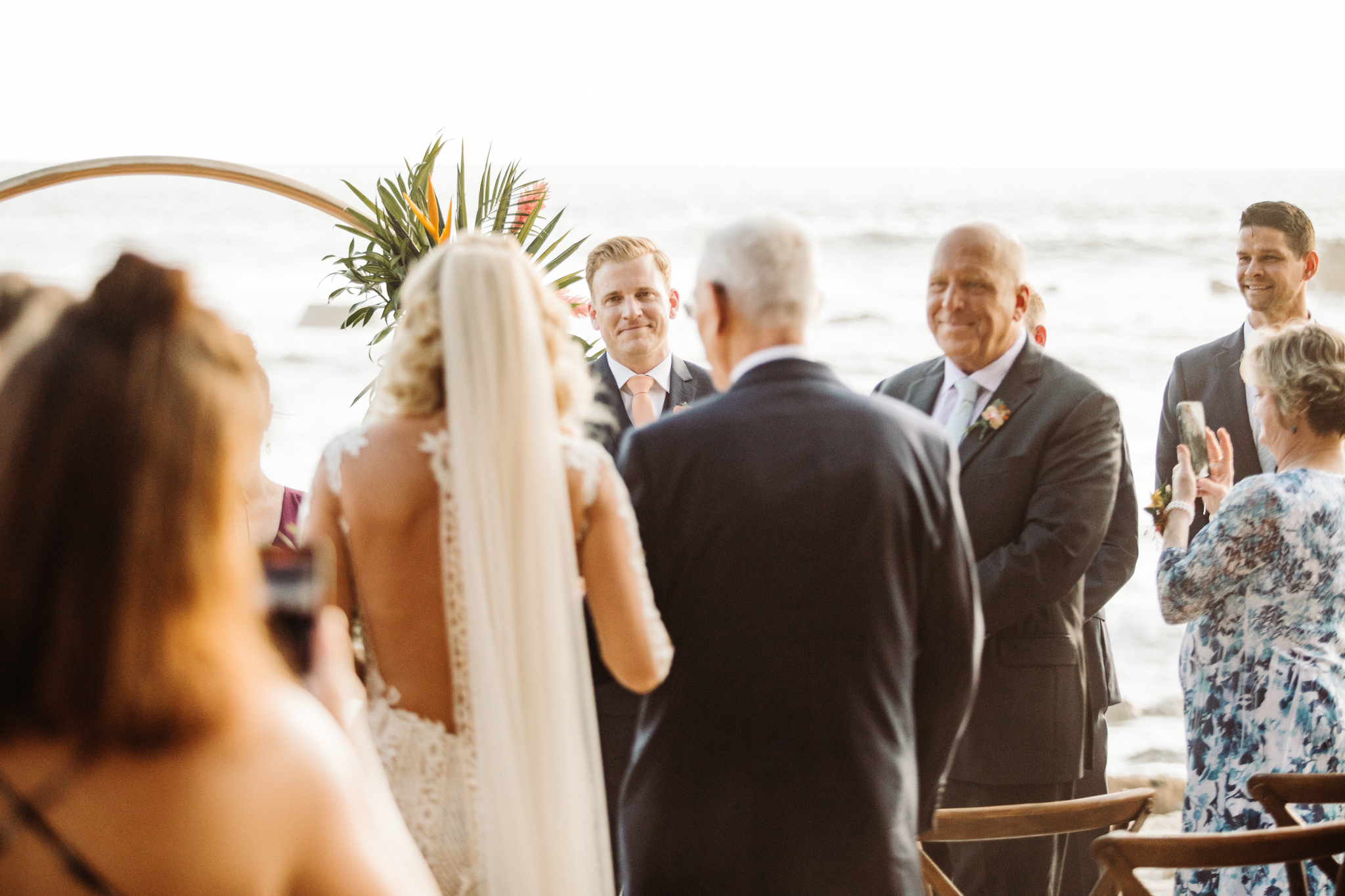 bride walking down the aisle