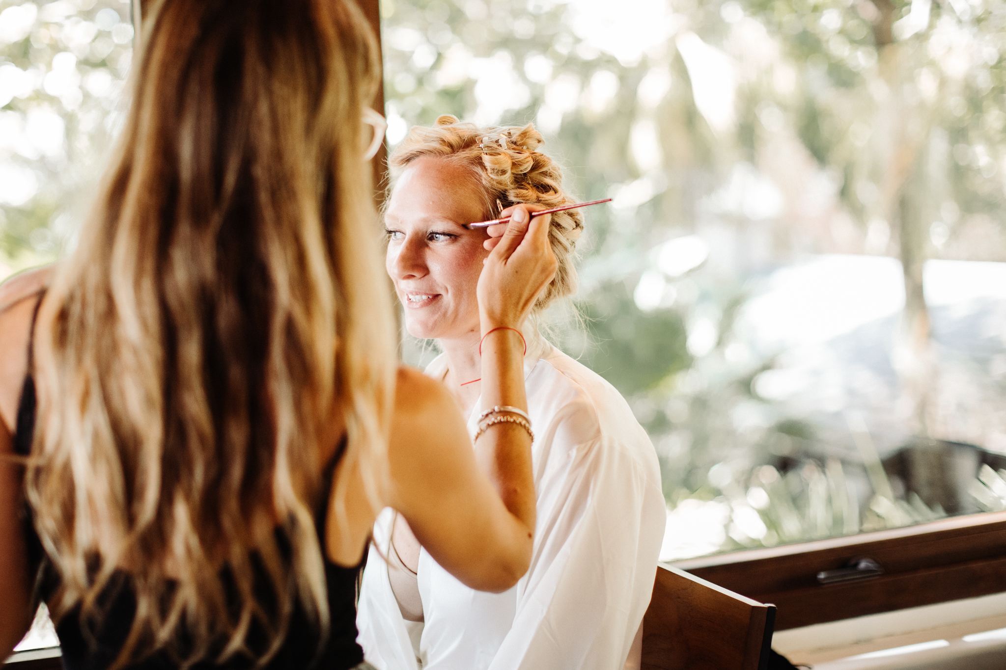 bride on her wedding day