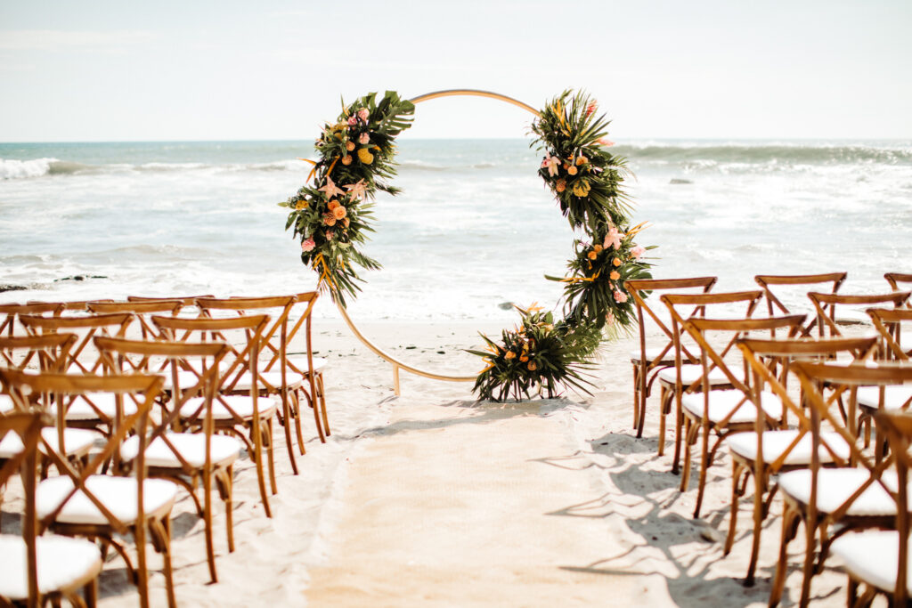 santa teresa beach ceremony
