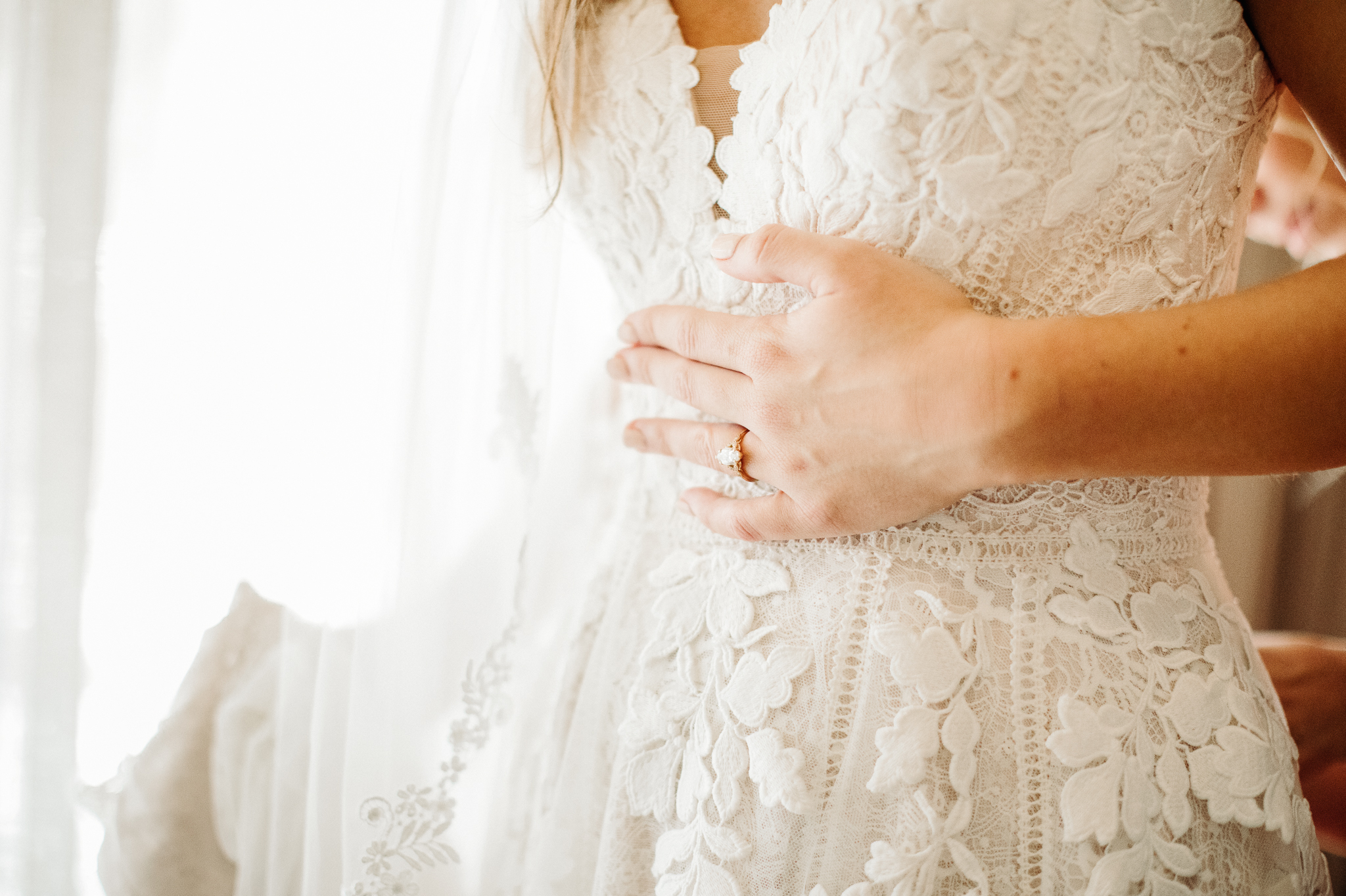 bride getting ready