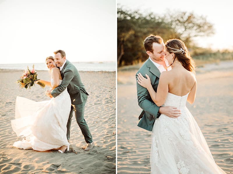 beach wedding costa rica