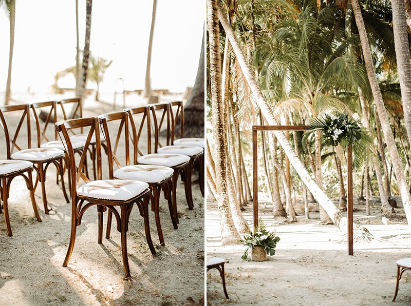 beach wedding costa rica