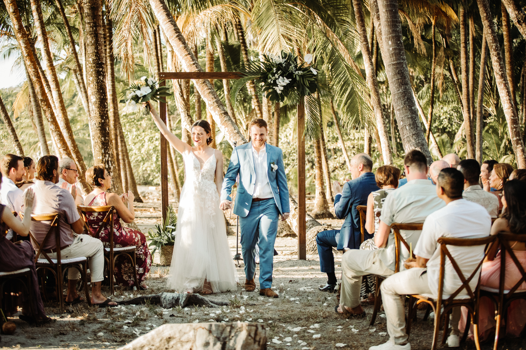 just married costa rica