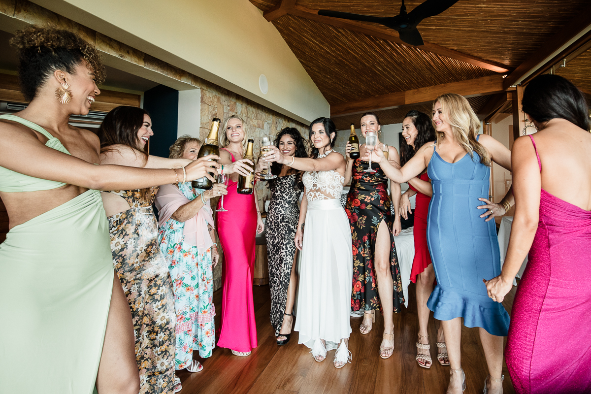 bridesmaids toast