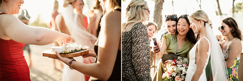 wedding cocktail hour