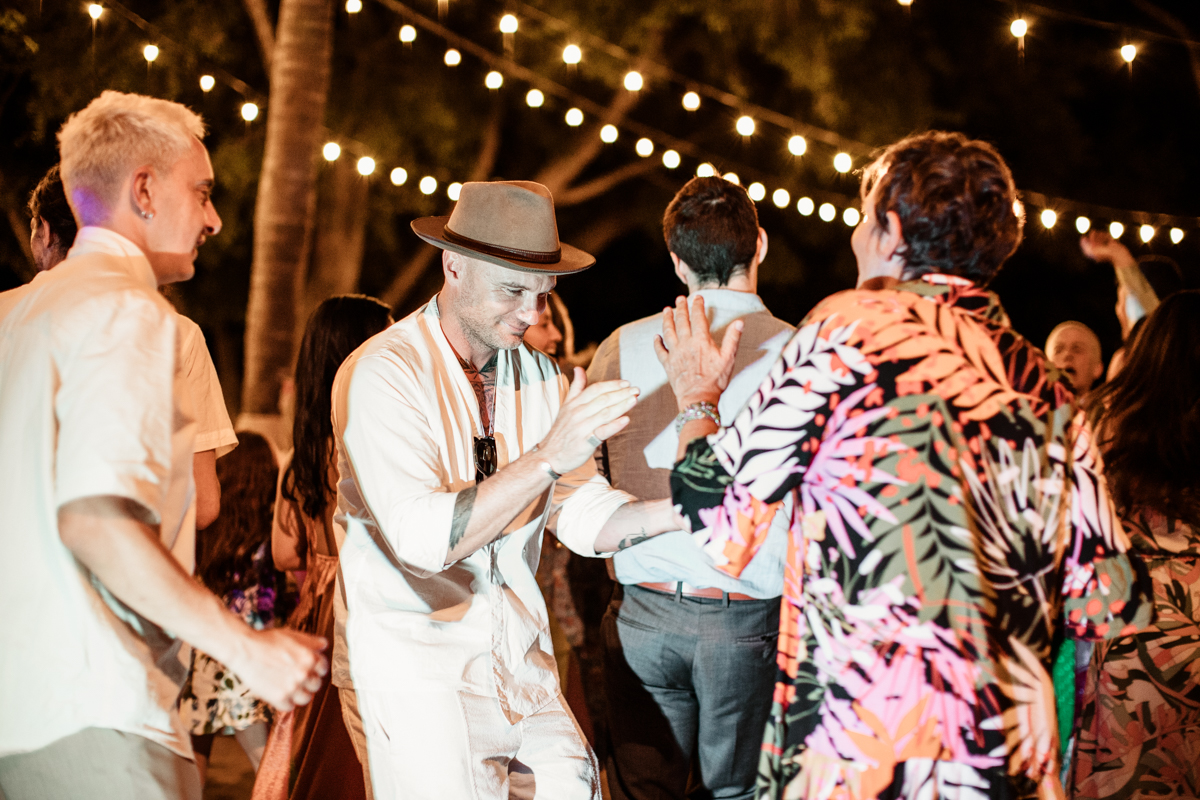 wedding reception dancing