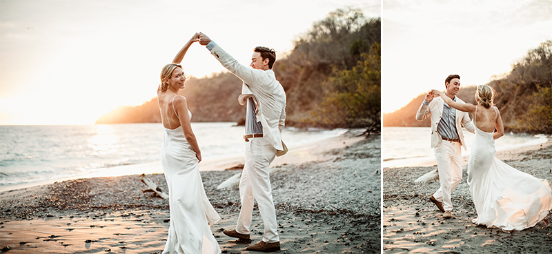 beach wedding costa rica