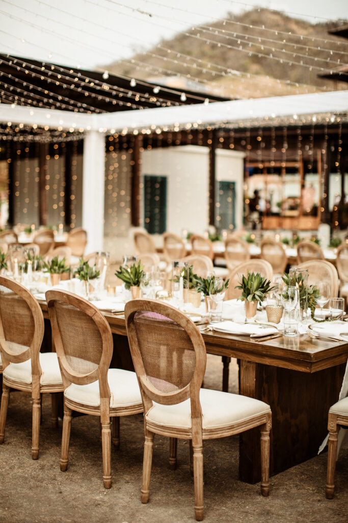 wedding reception costa rica