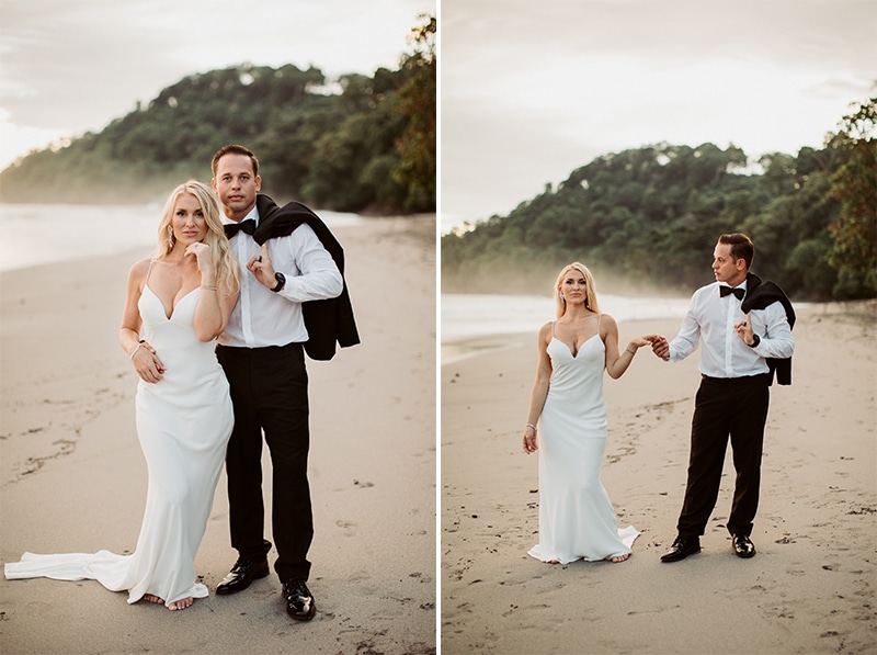 beach wedding costa rica