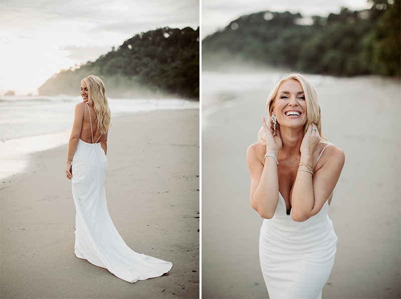 costa rica beach wedding