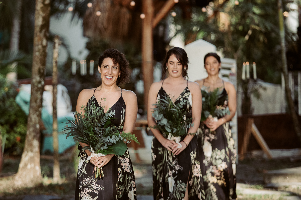 beach wedding processional