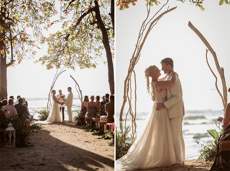 wedding first kiss