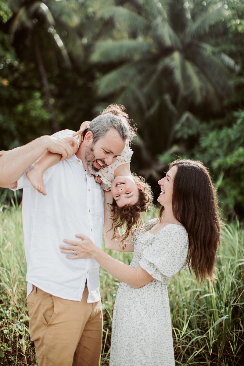 family photoshoot in costa rica