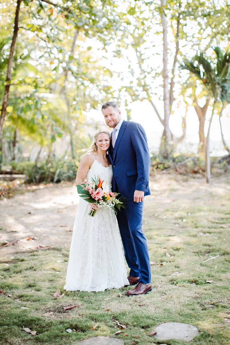 wedding photo in nature
