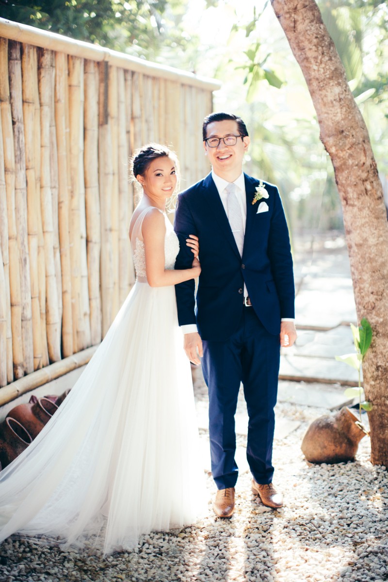 Santa Teresa wedding couple